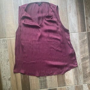 🎁Banana Republic Deep Purple Sleeveless Blouse